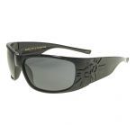 Shiny Black w/ Smoke Polarized Lens