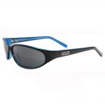 Shiny Black Blue w/ Smoke Polarized Lens
