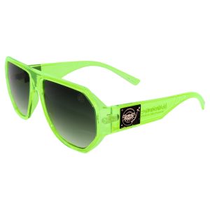 Neon Green w/ Smoke Gradient Lens